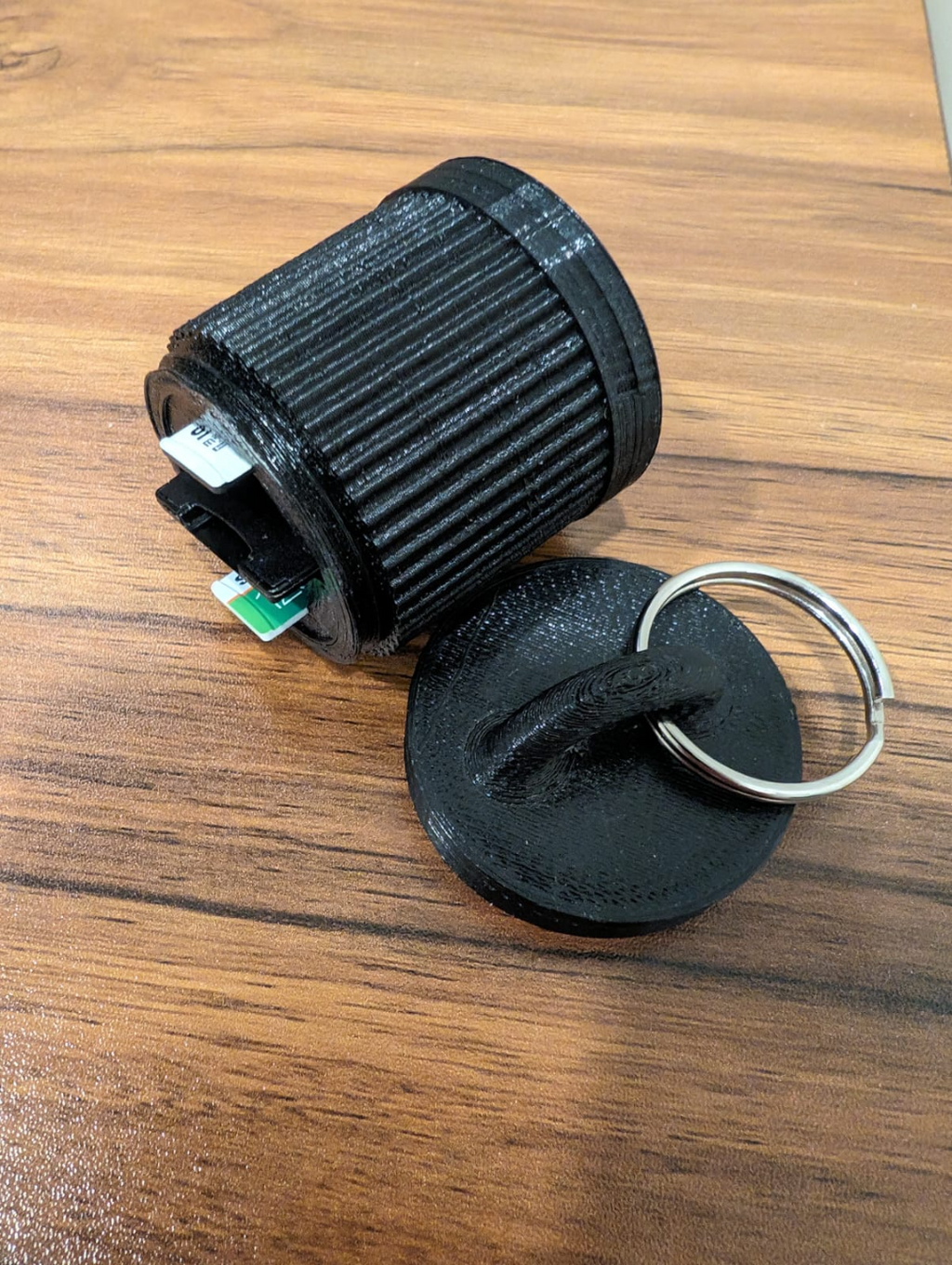 SD & Micro SD Card Keychain Holder