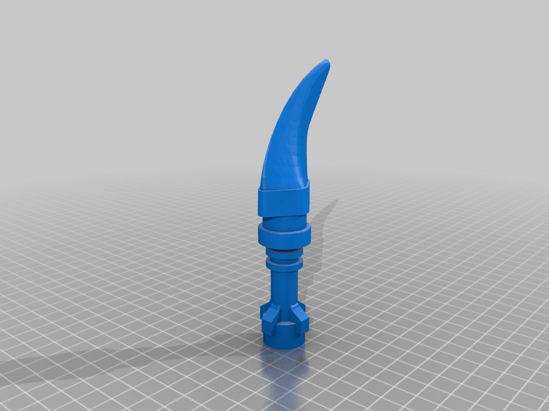 Fang Blade for LEGO Alarm Clocks