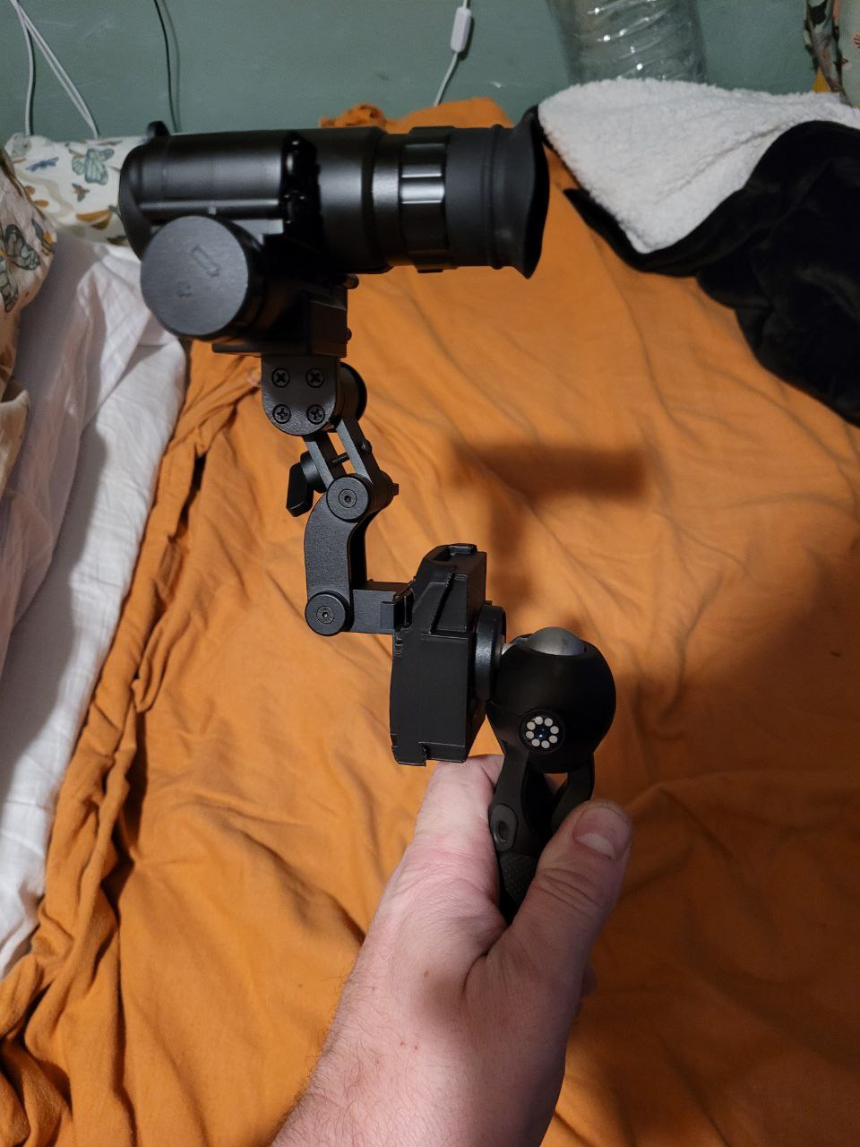 Helmet Wilcox to Camera Tripod Mount Adapter
