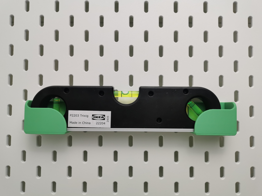 Skadis Trixig spirit level holder