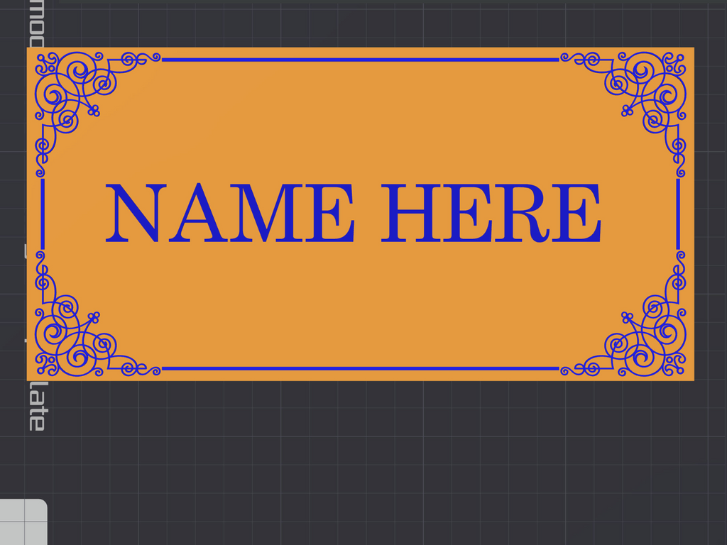 Door / House Name Plate