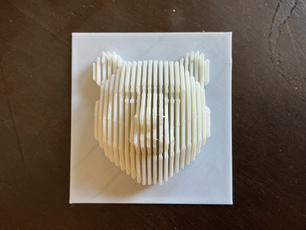 Layered Sculpture Template