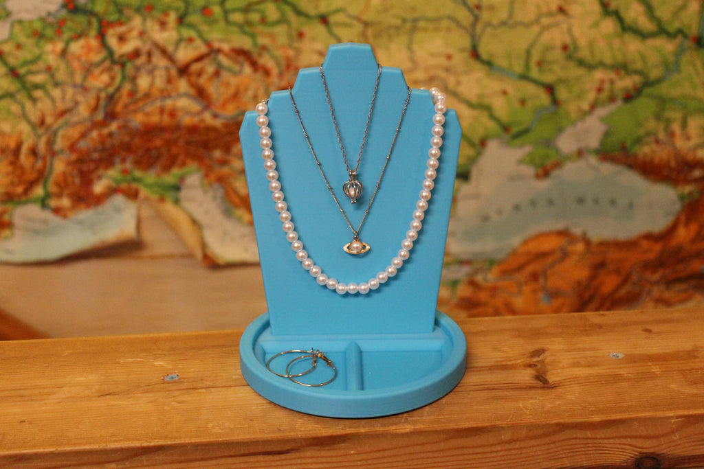 tombstone jewelry stand