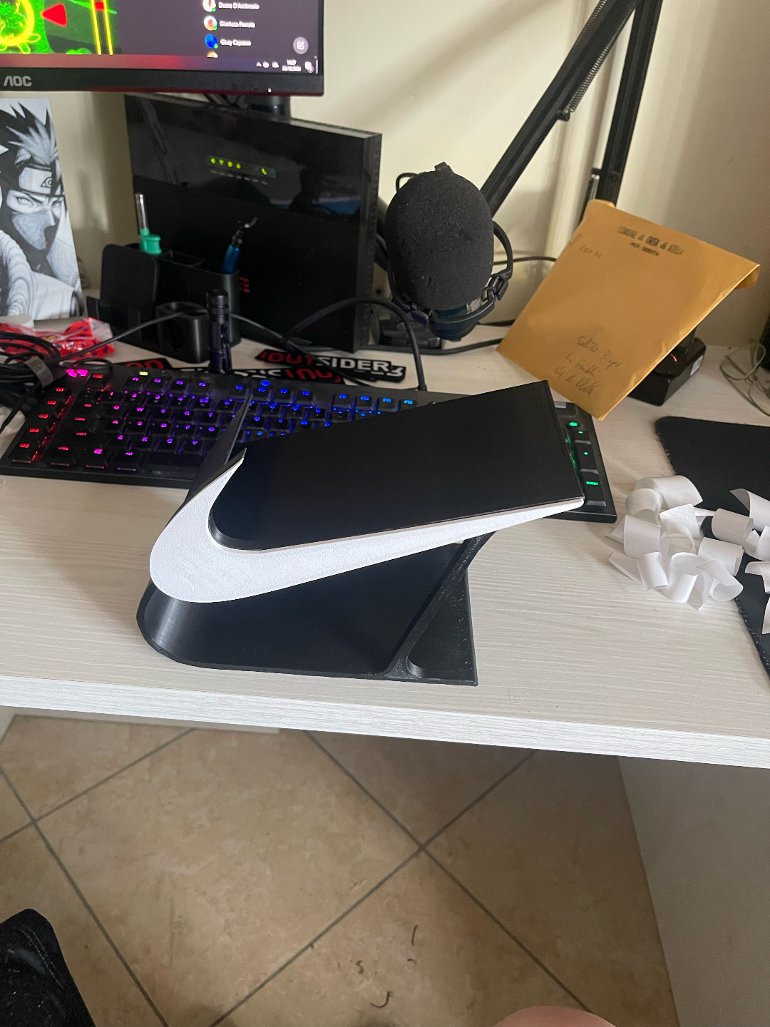 espositore scarpe nike