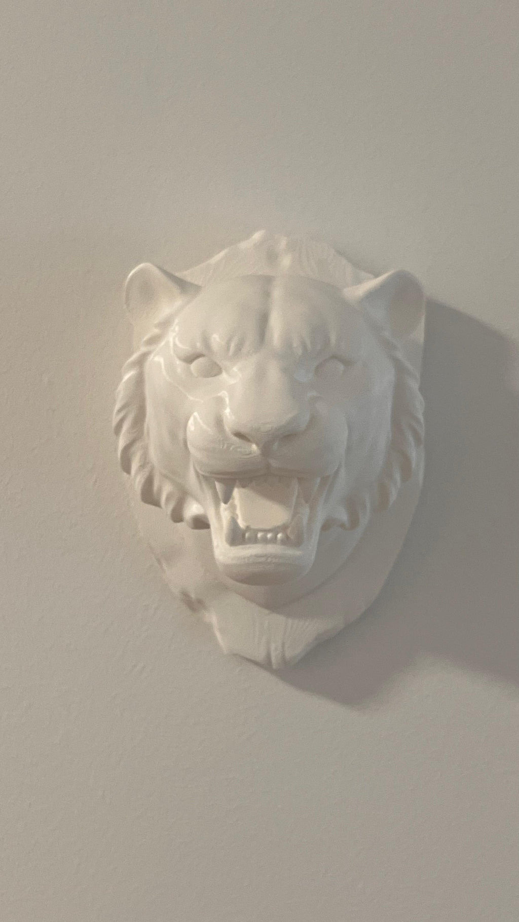Tiger Head Bust - Wall Mount