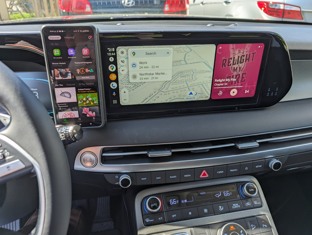 2023-2024 Hyundai Palisade Dash Phone Mount