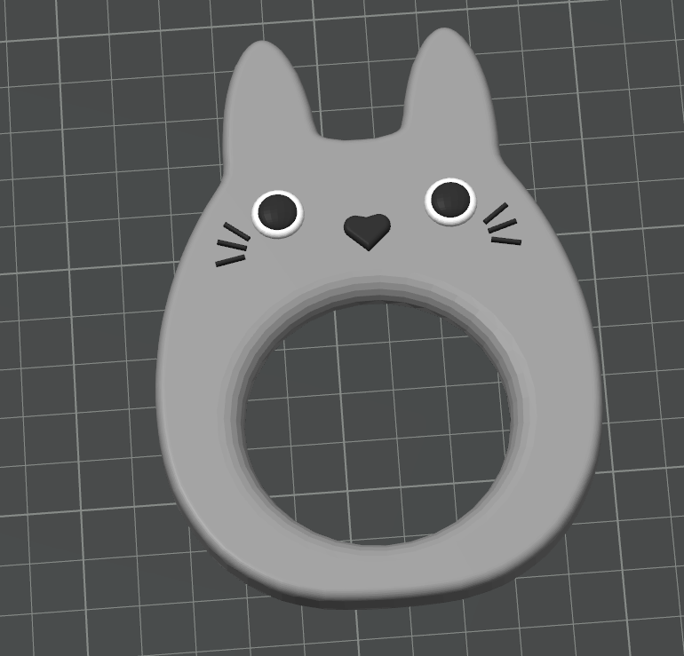 Totoro hairpin no AMS / AMS