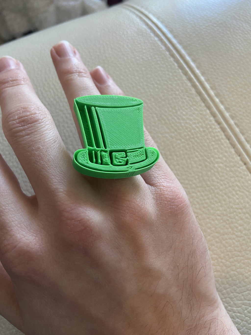 St Patrick's Day Ring