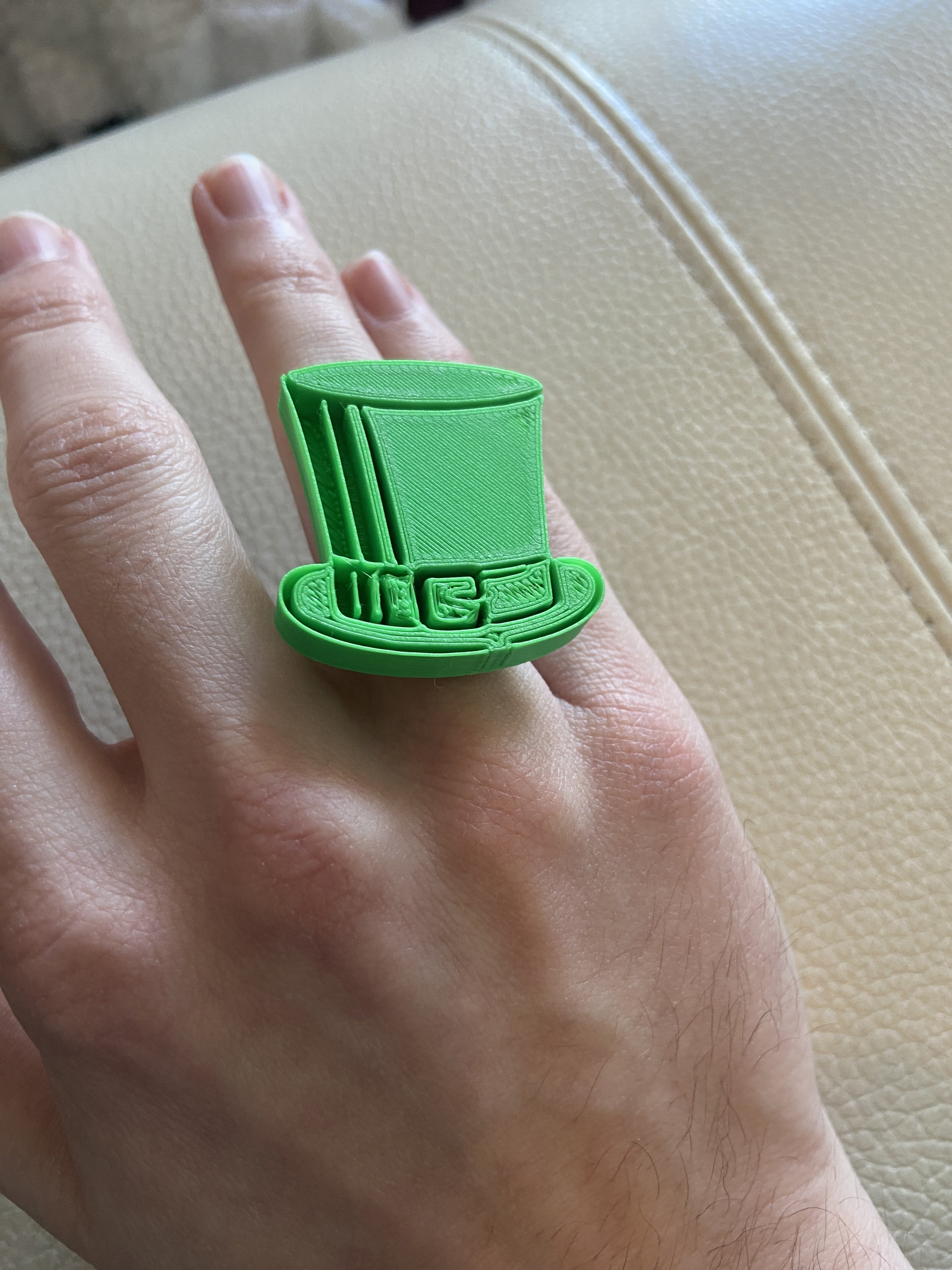 St Patrick's Day Ring
