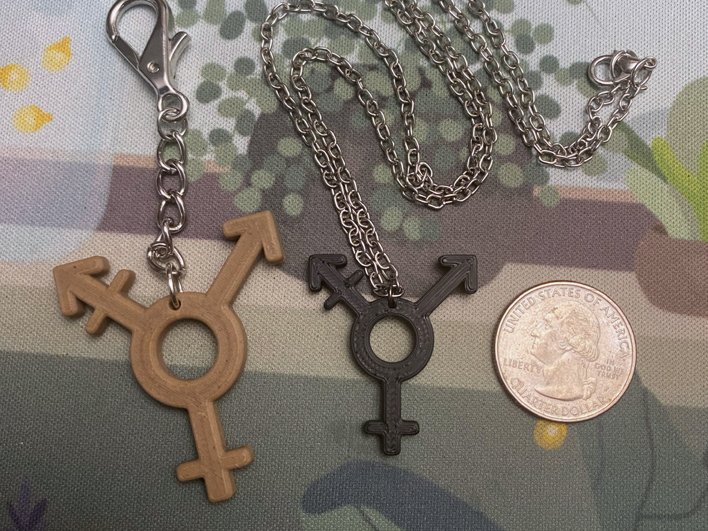 Trans Symbol Charm