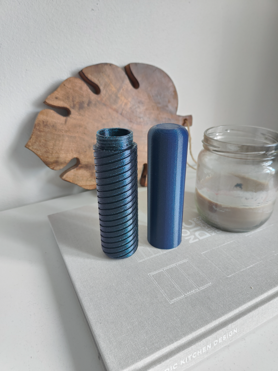 Portable Travel Toothbrush Case - Spiral pattern