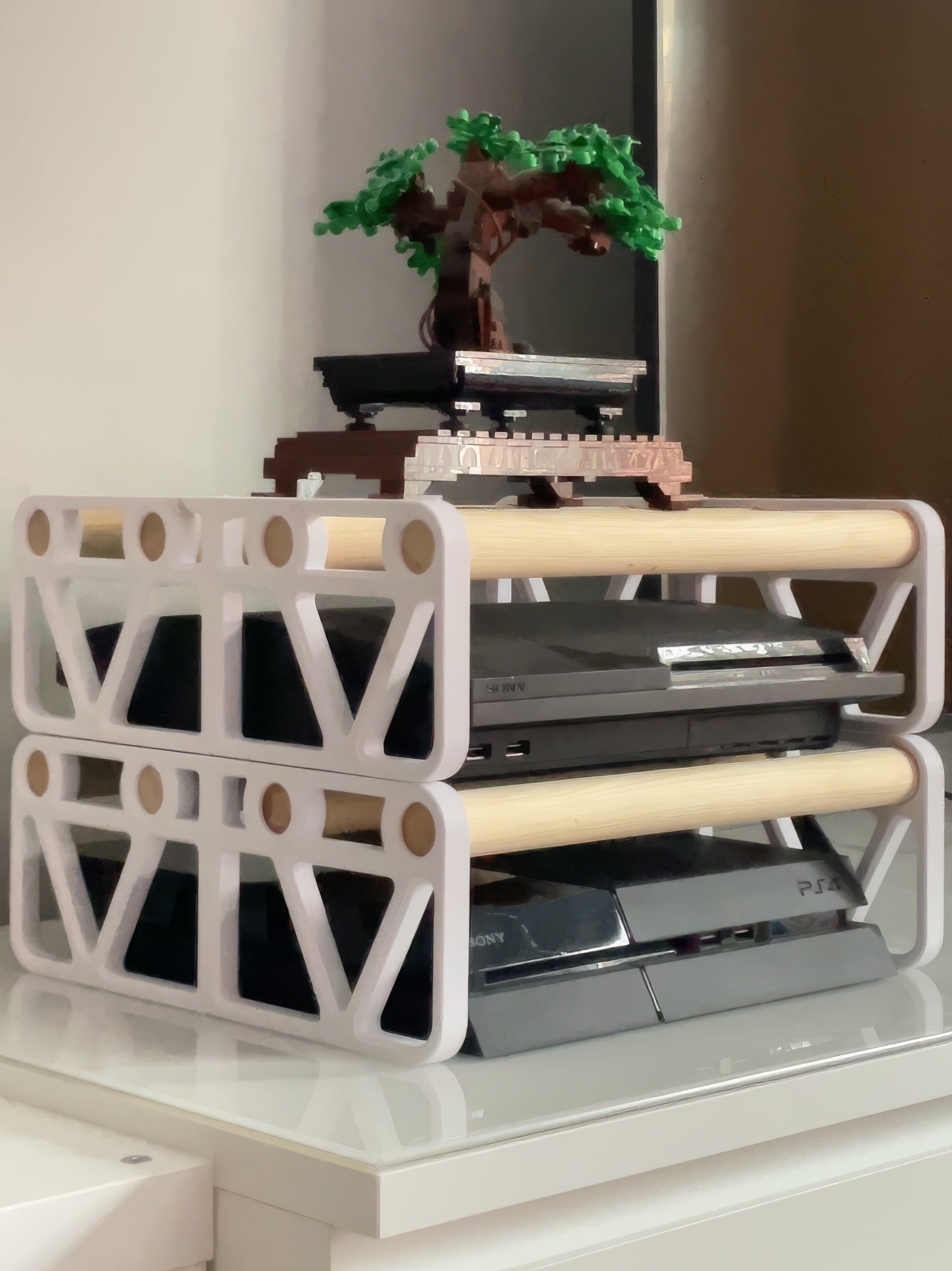 Modular console rack