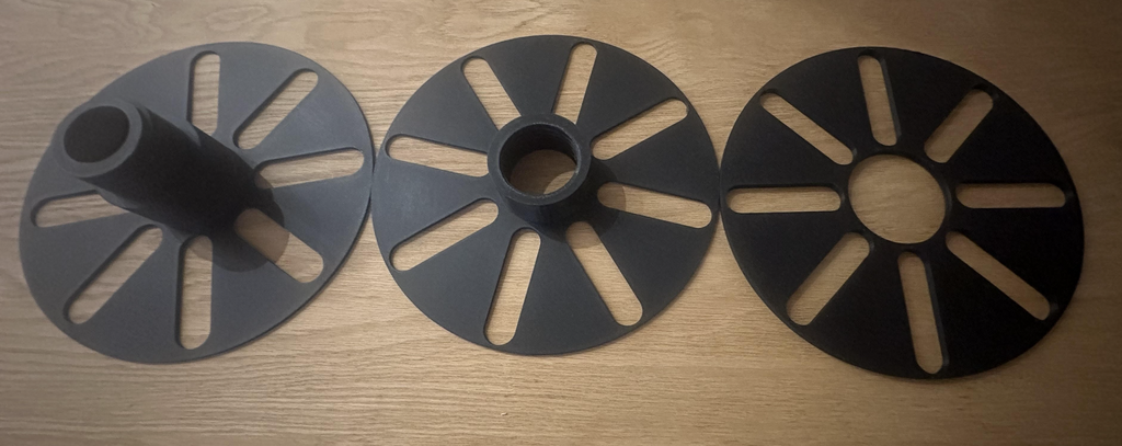 Cardboard Spool Adapter With Shim To Fit 750g Spool