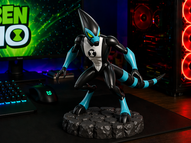 XLR8 (Ben 10) - Modelo 3D
