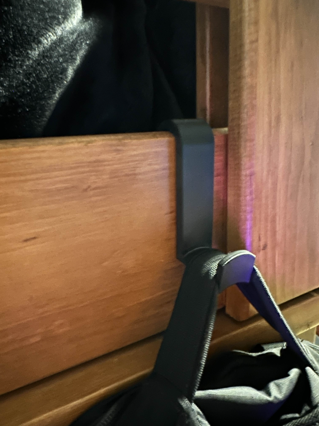 Backpack Hanger For Bedside