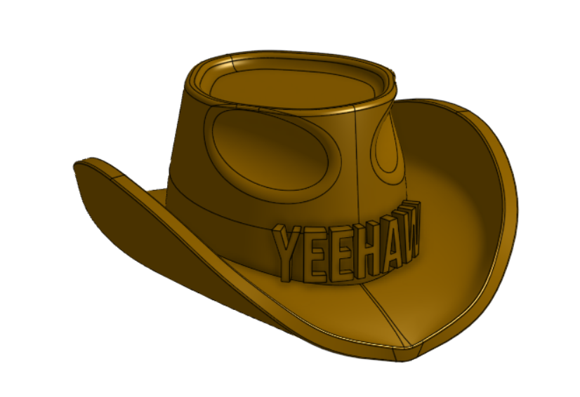 tiny Cowboy hat for miniatures