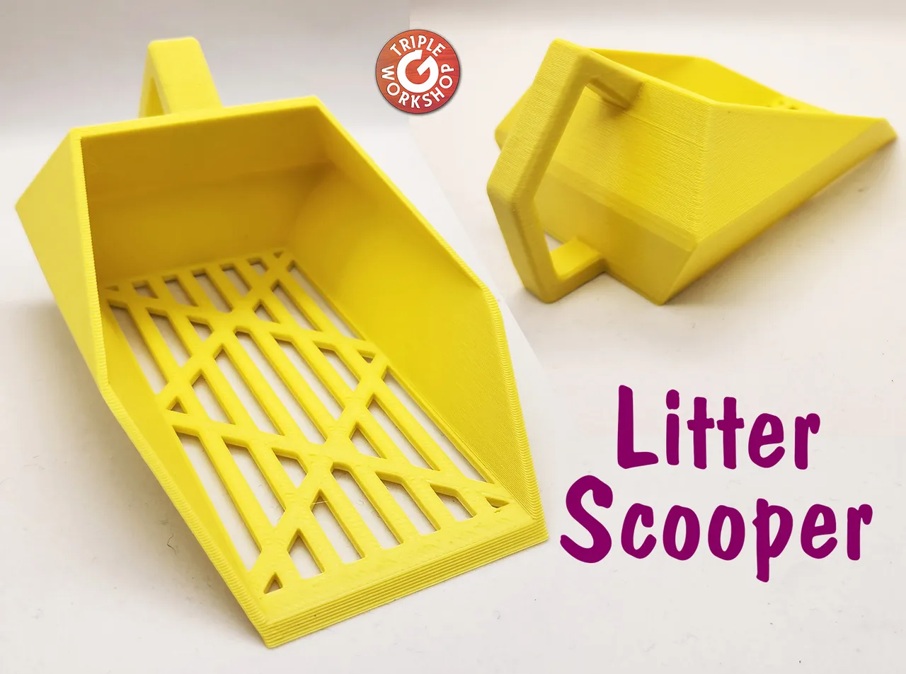 Pet Litter Scooper - No Supports