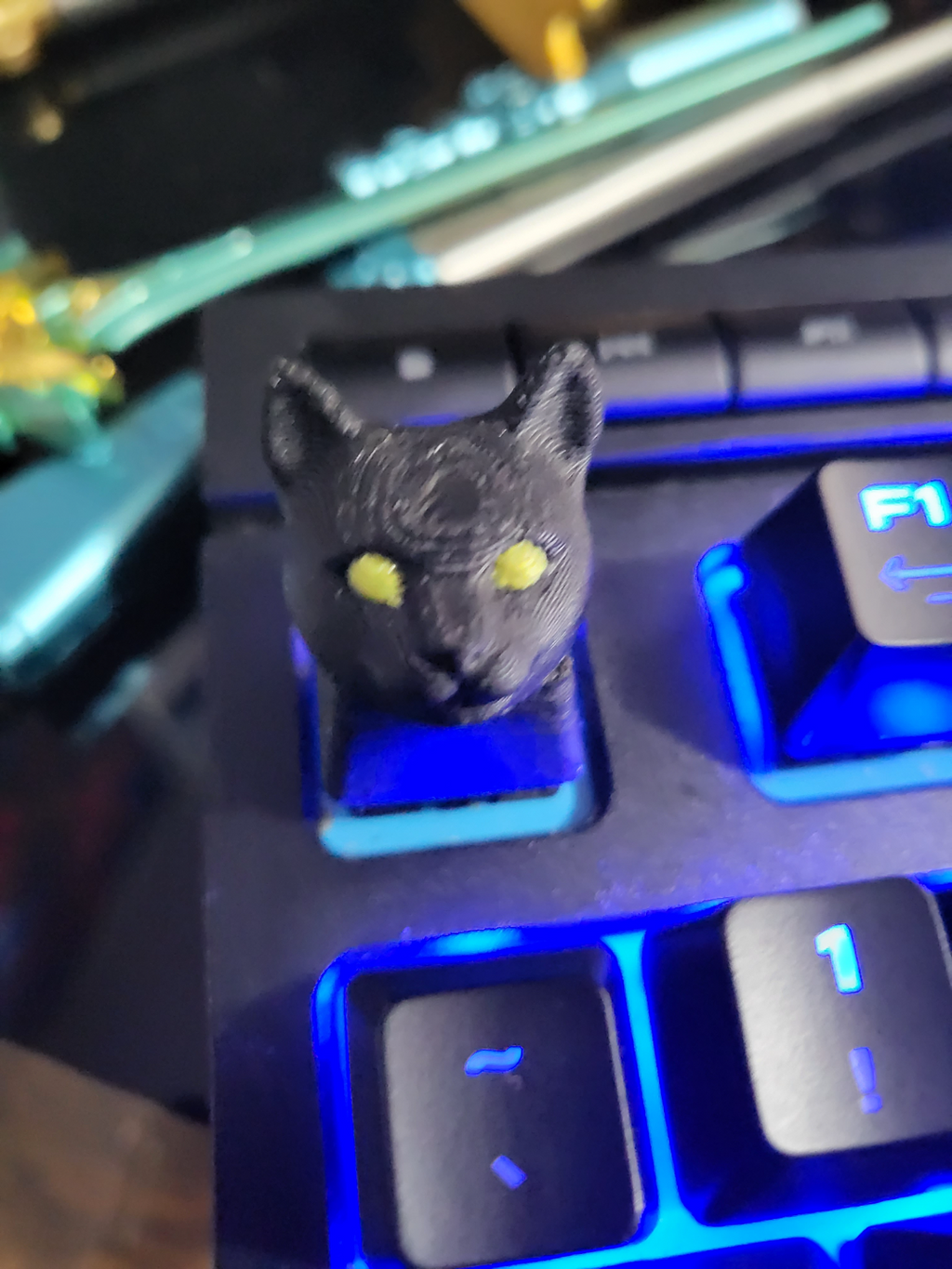Cat Head Keycap