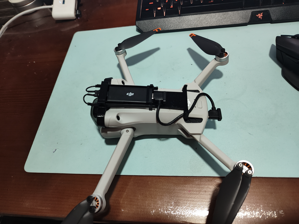 DJI mini3 pro 4G模块 不档GPS信号 超紧
