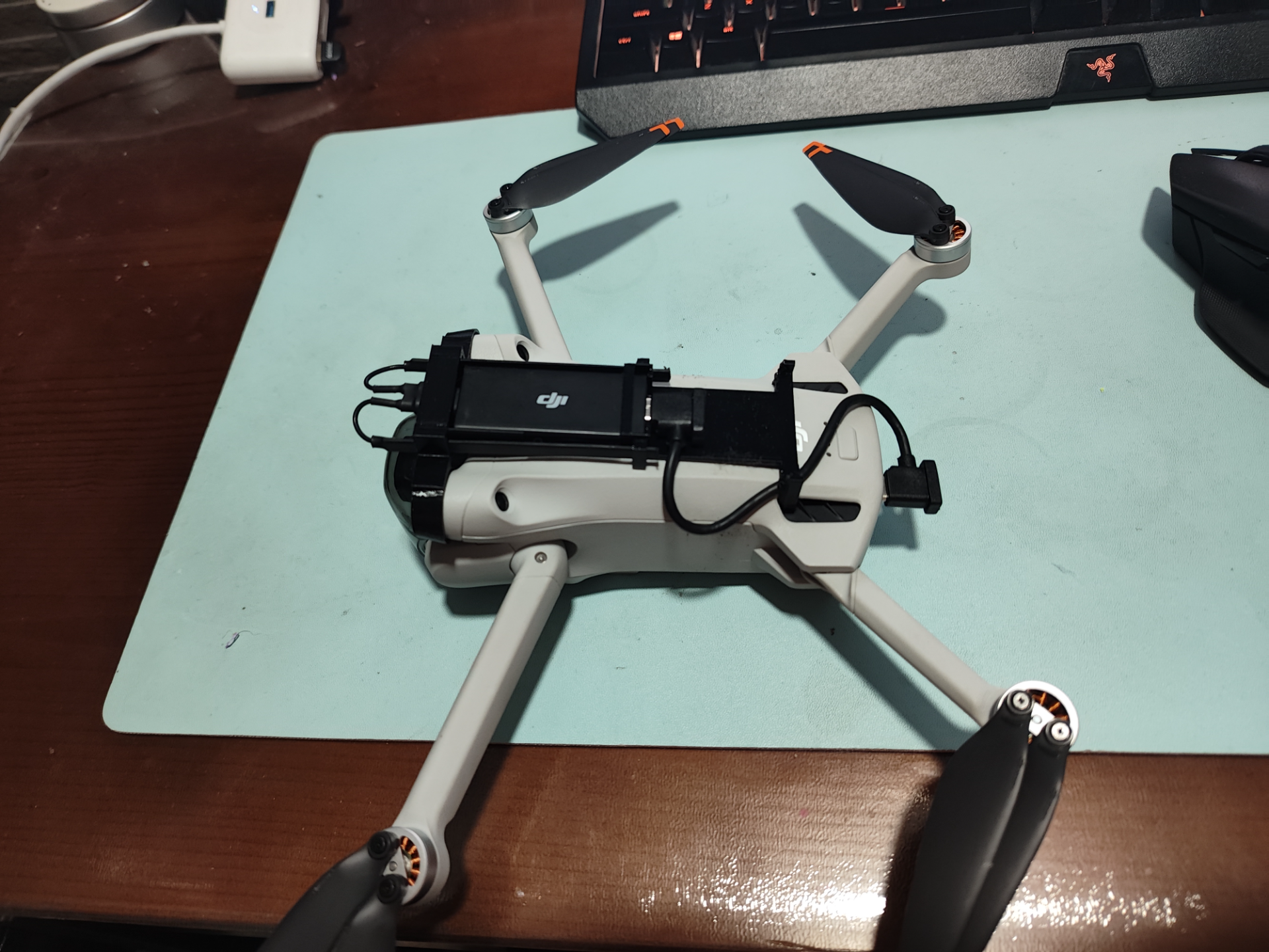 DJI mini3 pro 4G模块 不档GPS信号 超紧