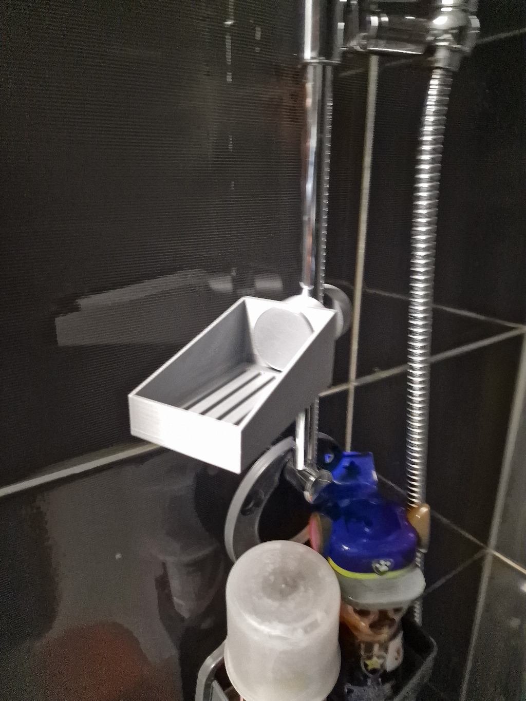 universal shower shelves