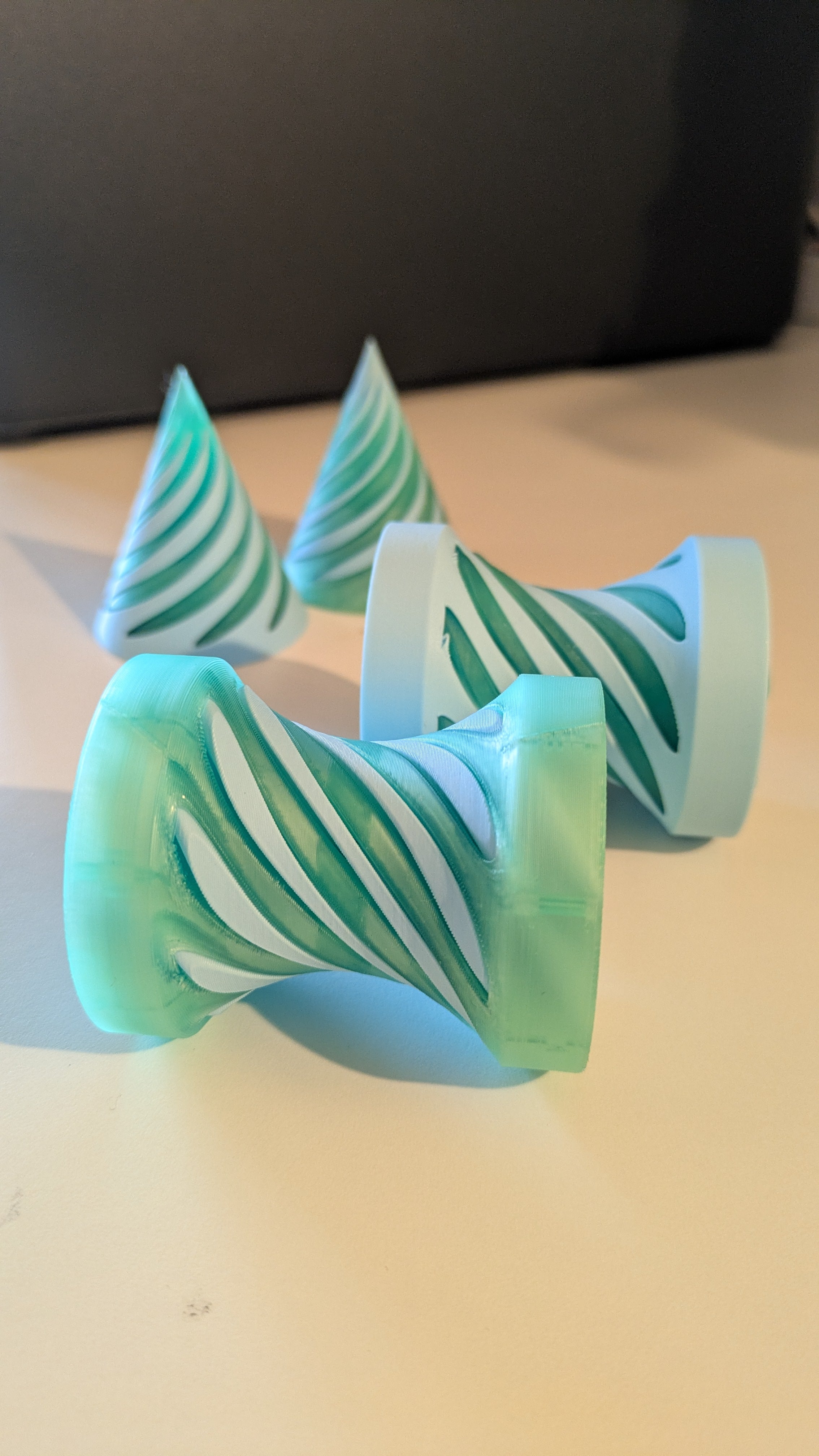 Impossible Spiral Fidget – Optical Illusion