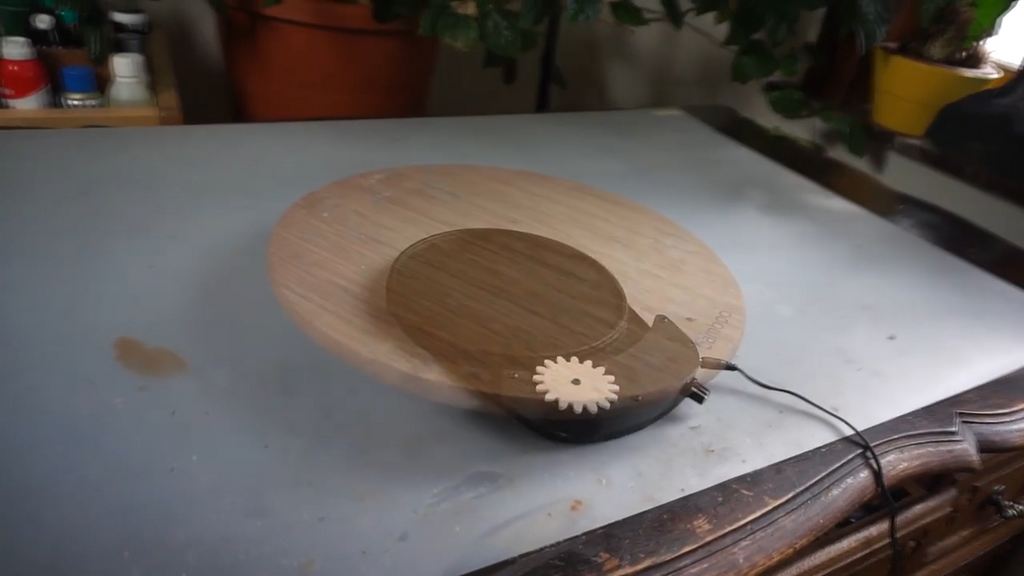 Experimental Lazy Susan / Motorized Turntable Converter