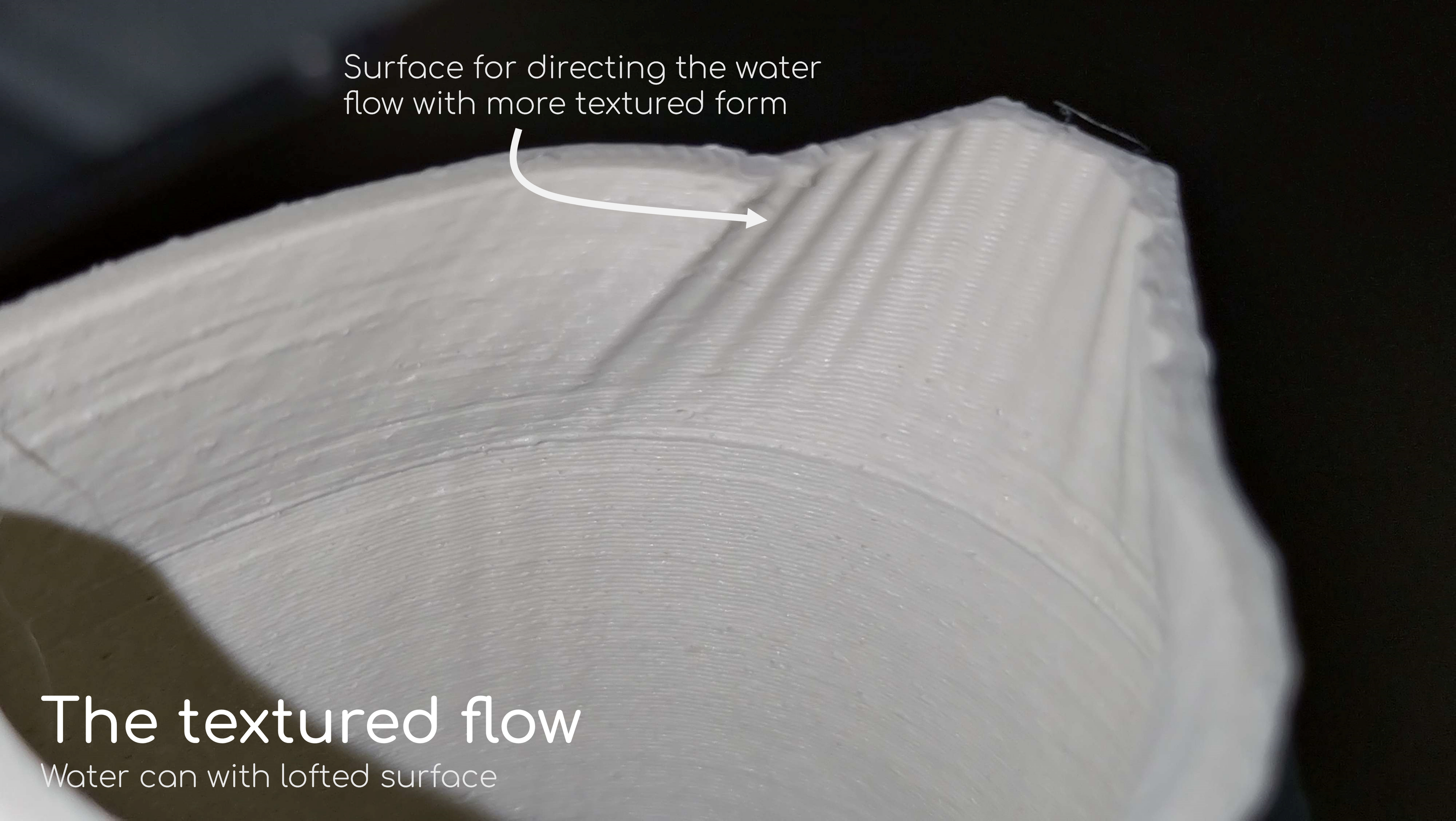 The textured flow