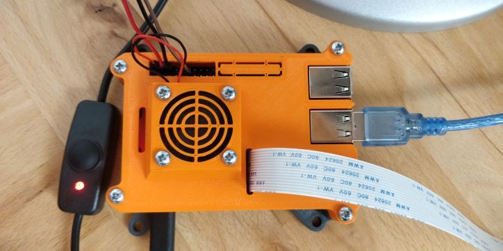 Raspberry Pi 3b Case - fan cover