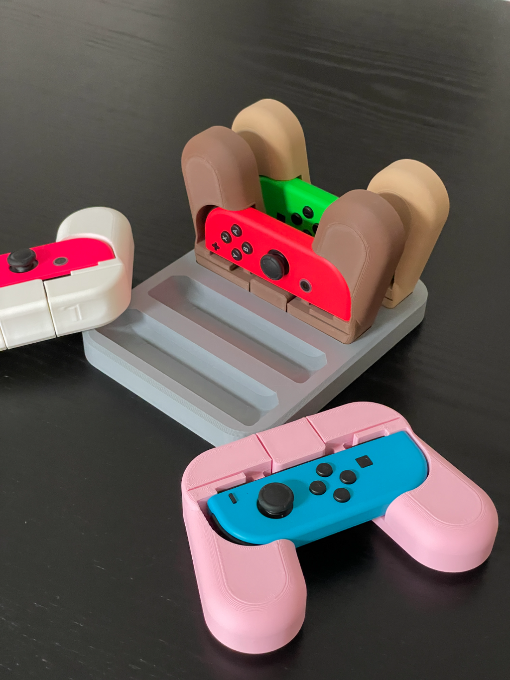 Switch JoyCon Grip Organizer