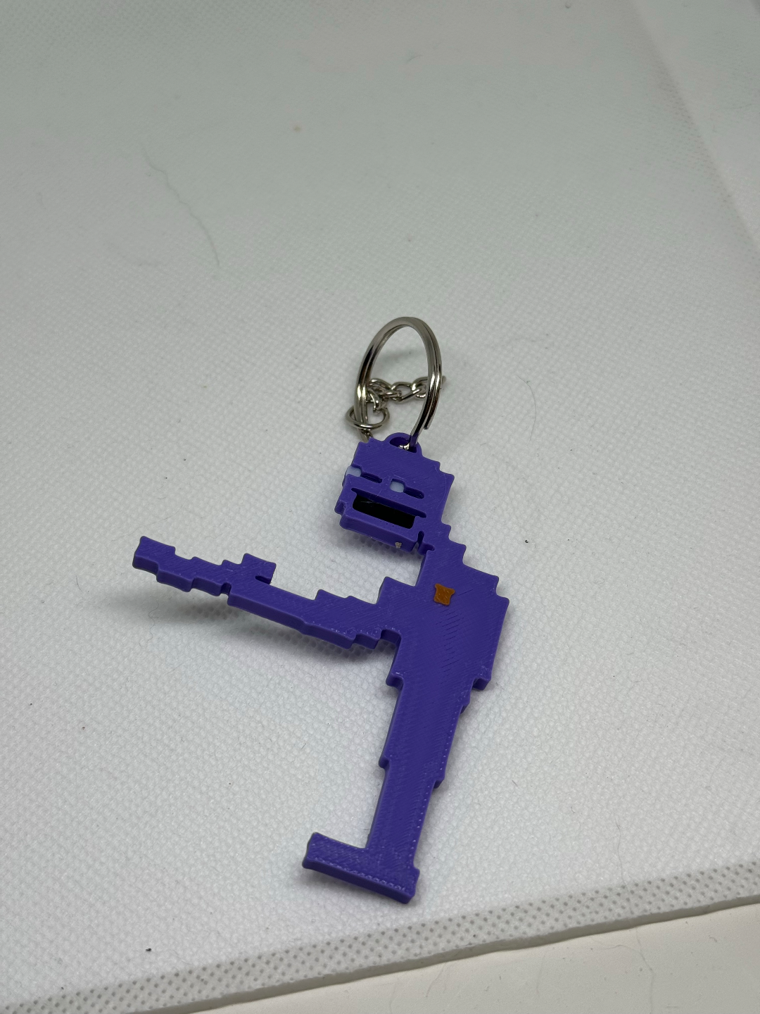 FNAF: Purple Guy Key Chain - AMS Color Printing