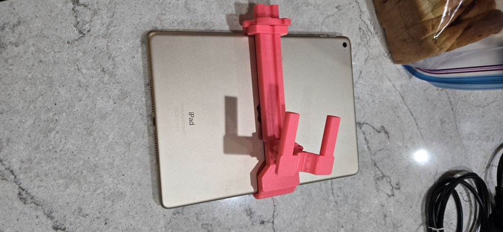 pad/phone holder for back seat in car