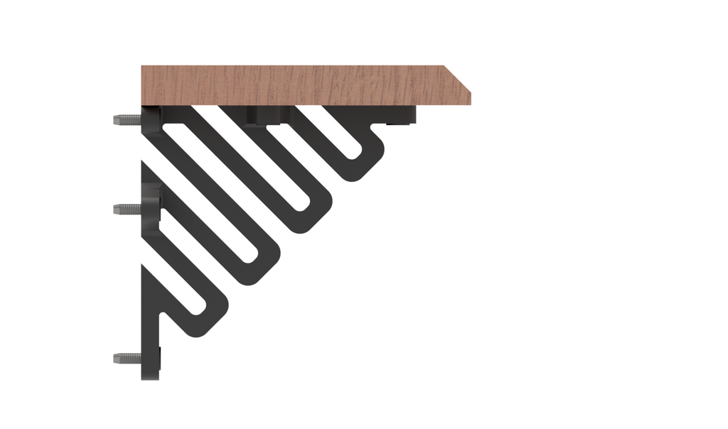 Sneaky shelf bracket