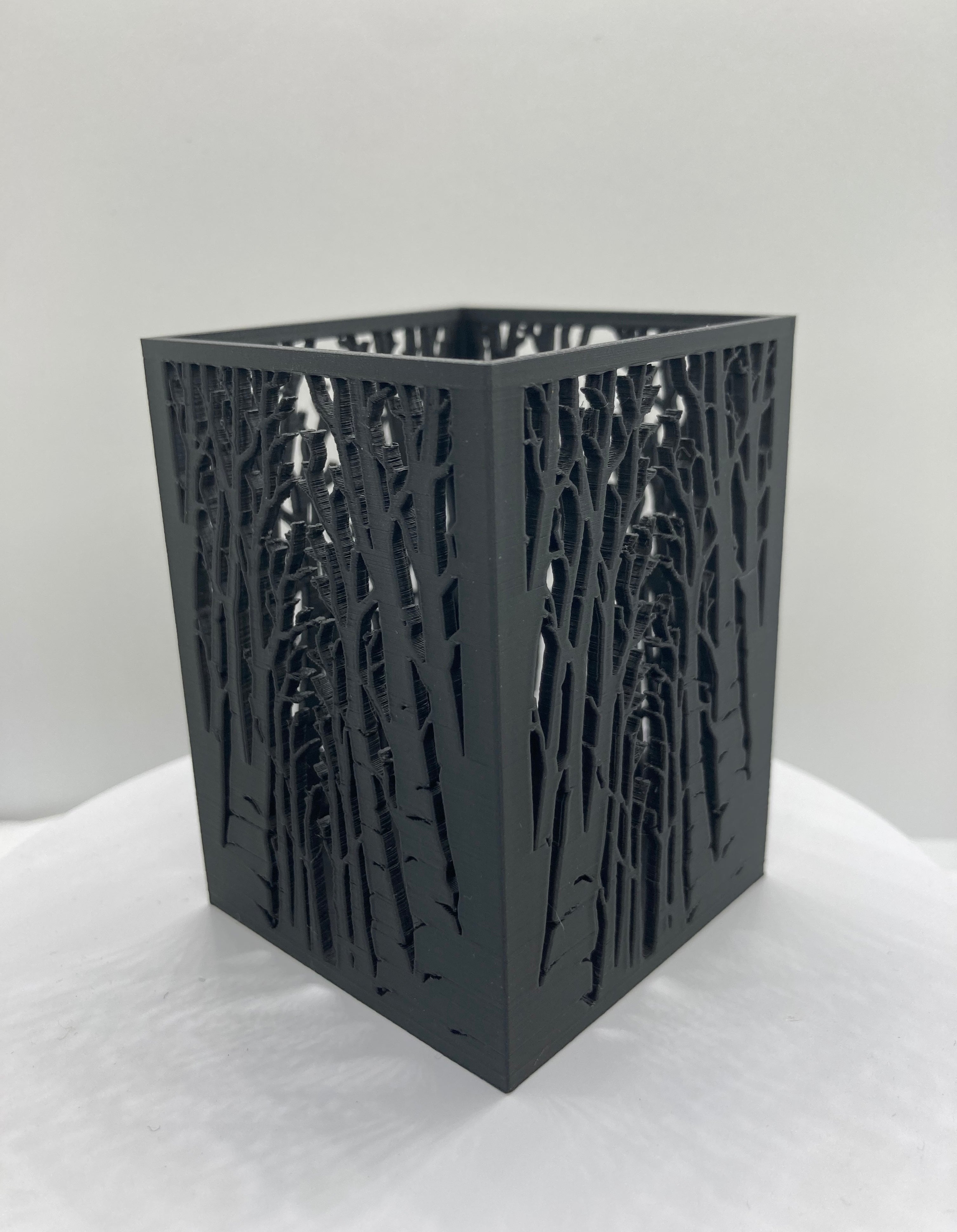 Tealight Candle Holder - Forest pattern - LED Lamp