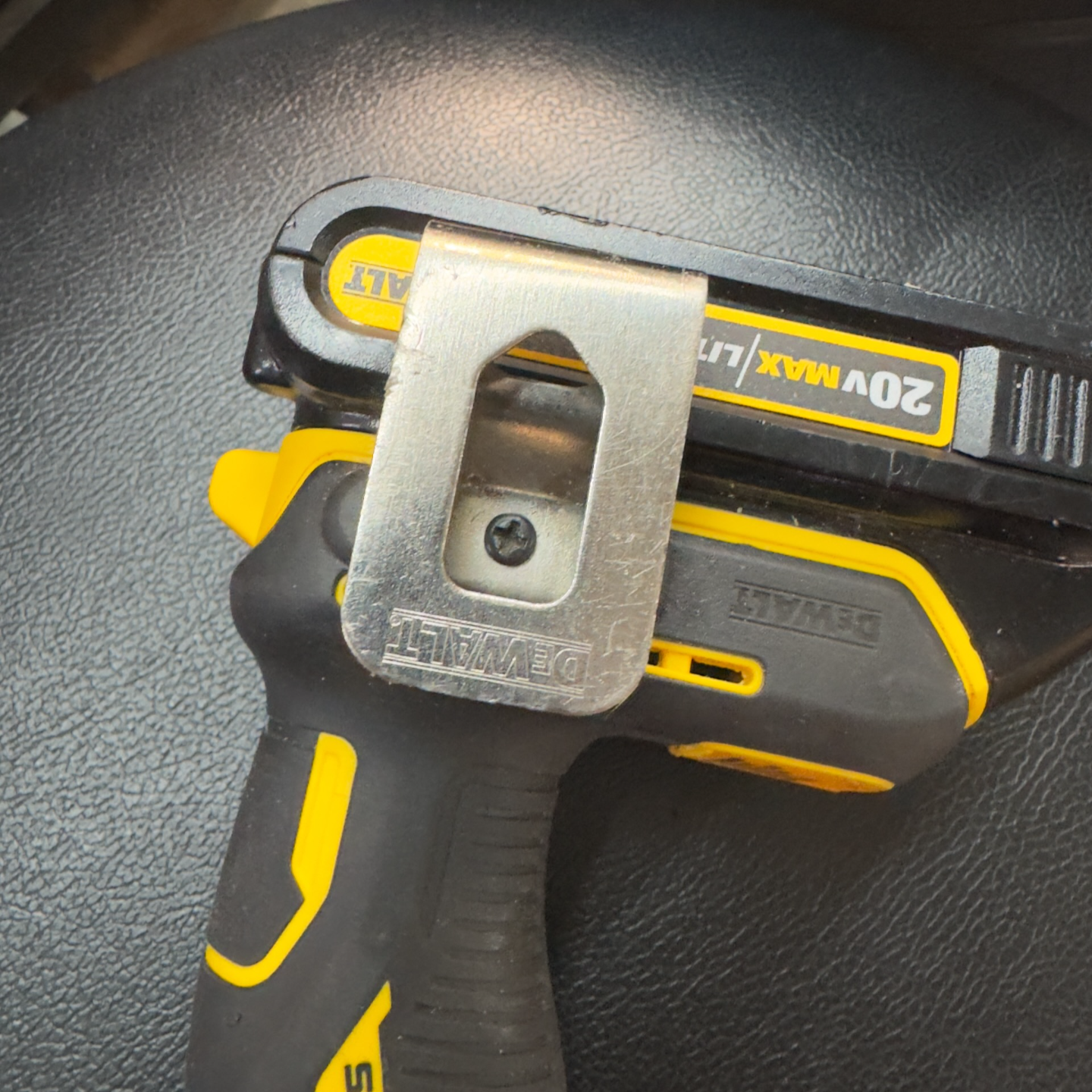 DeWalt Drill / Driver pegboard hook.