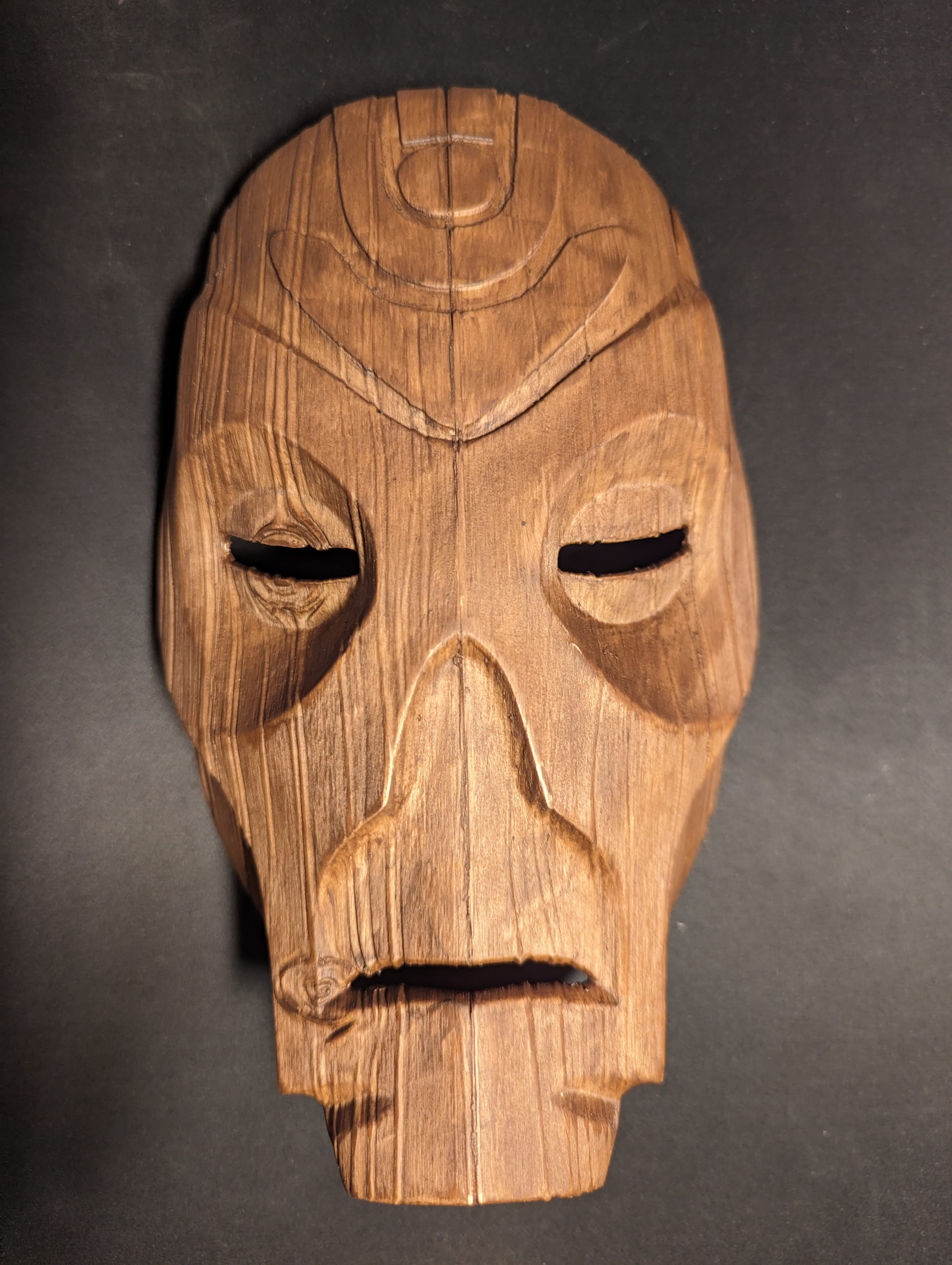 Skyrim Dragon Priest Wooden Mask