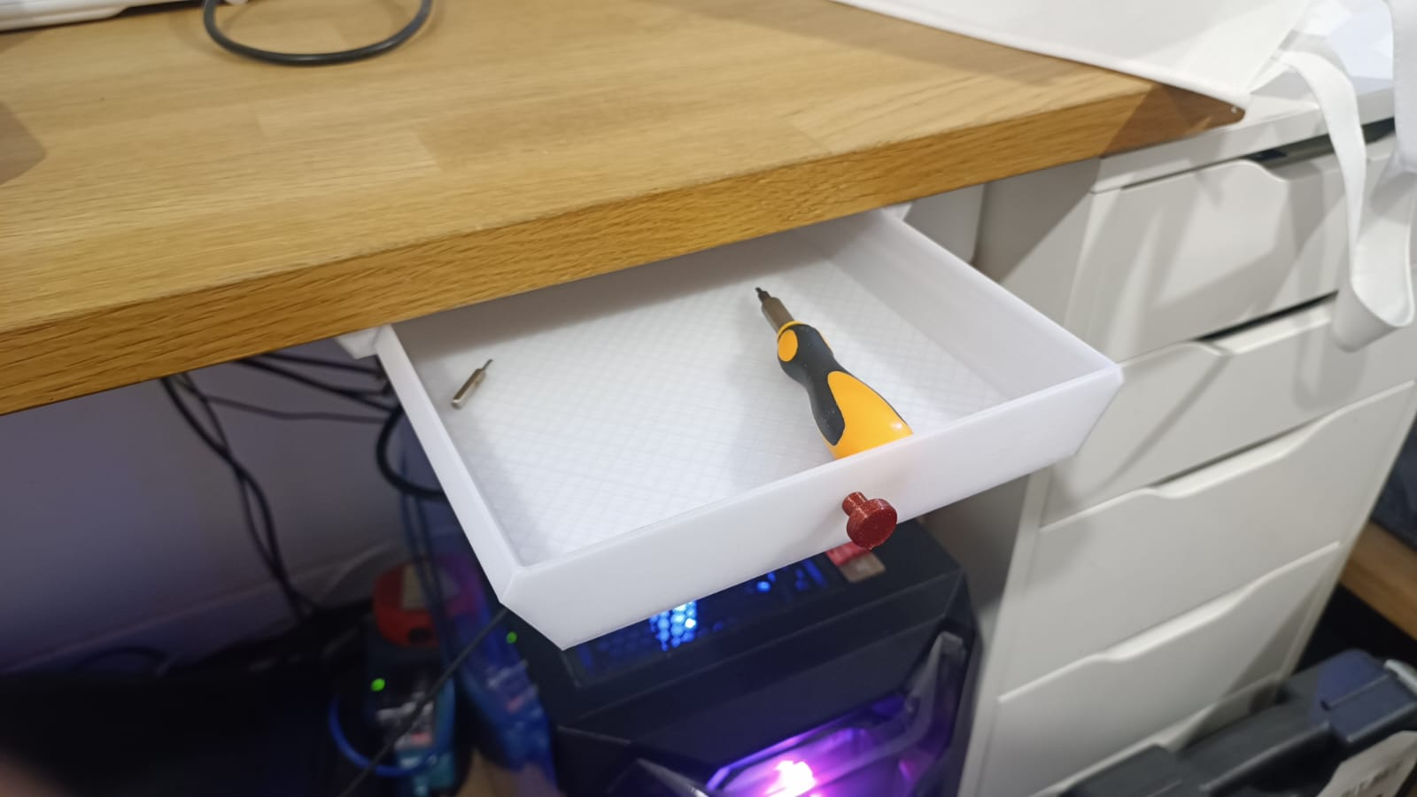Under desk drawer