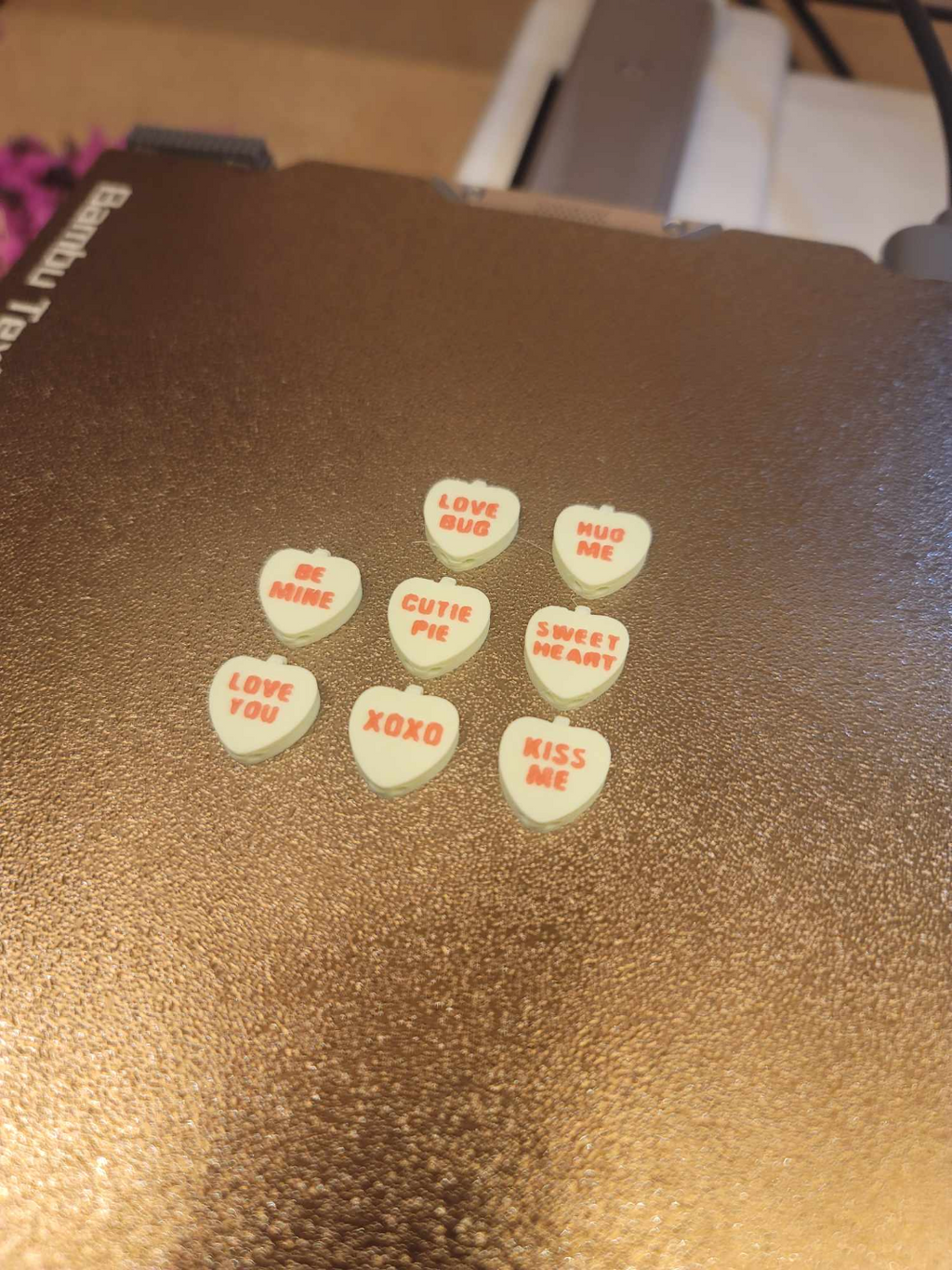 Conversation Heart Earrings