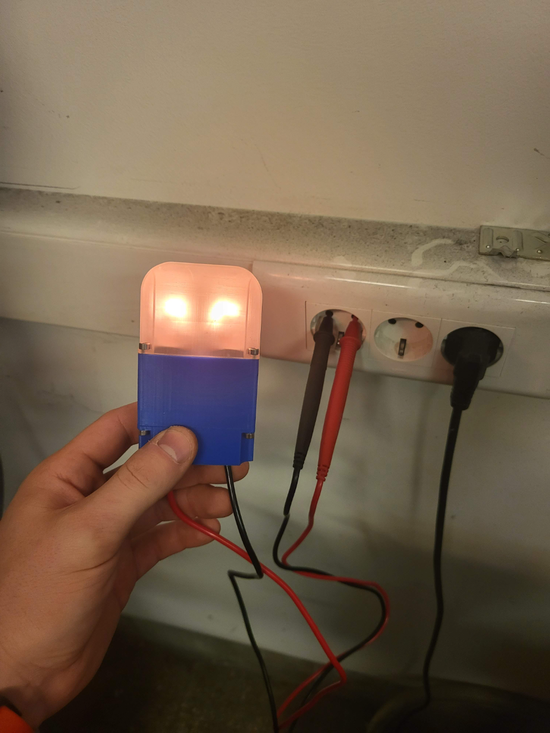 Test lamp 230/400V AC