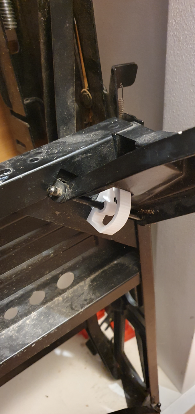 Workmate foot clip repair leg