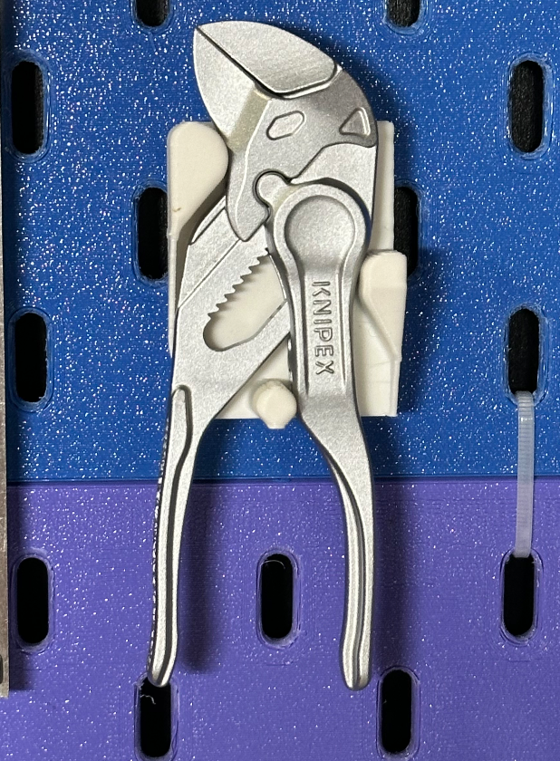 Knipex Pliers Wrench Skadis hook
