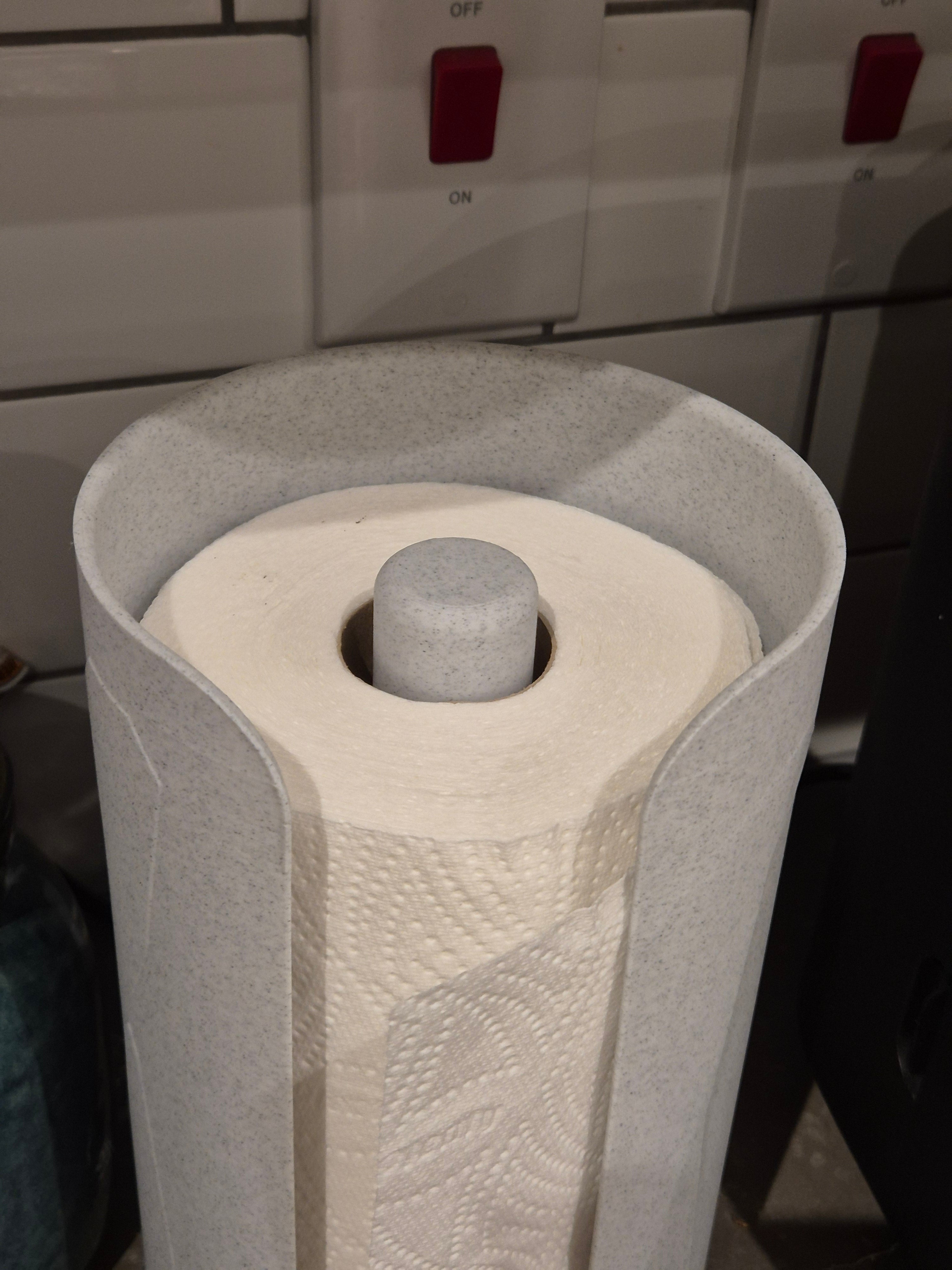 Paper Towel Holder - Crystal Pattern