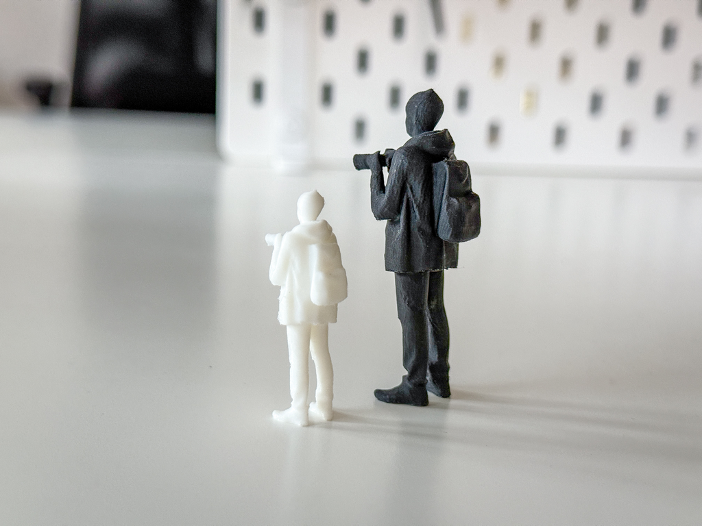 Miniature Photographer/Tourist for your Diorama