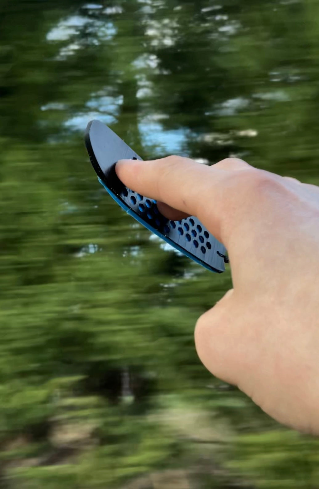 Totally Tubular Finger Surfboard