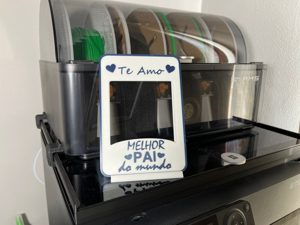Placa Feliz Dia dos Pais