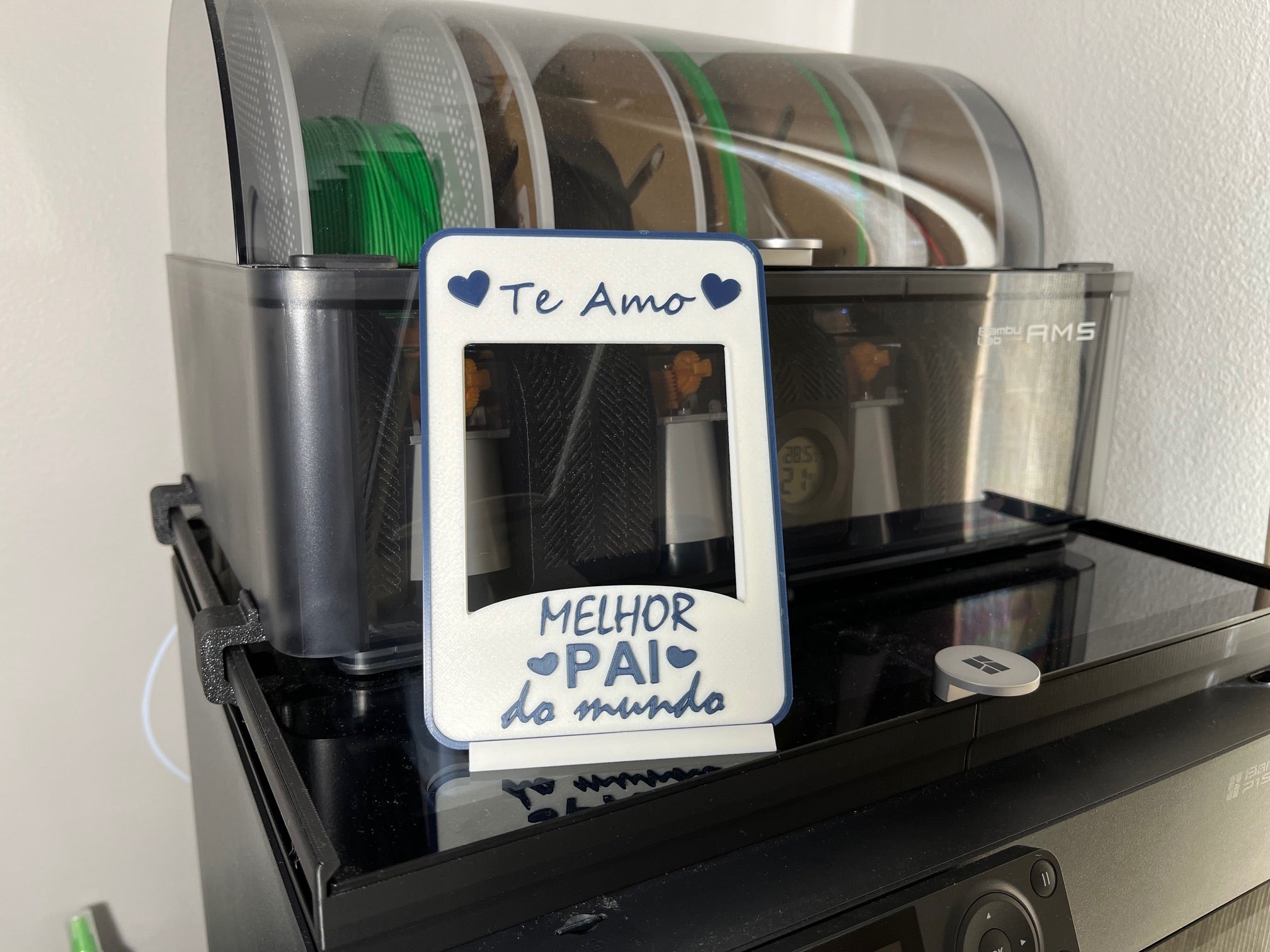 Placa Feliz Dia dos Pais