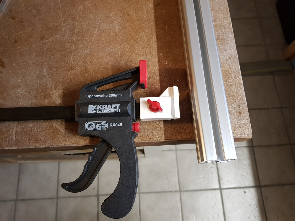 T-Slot 4040 adapter for cheap clamps