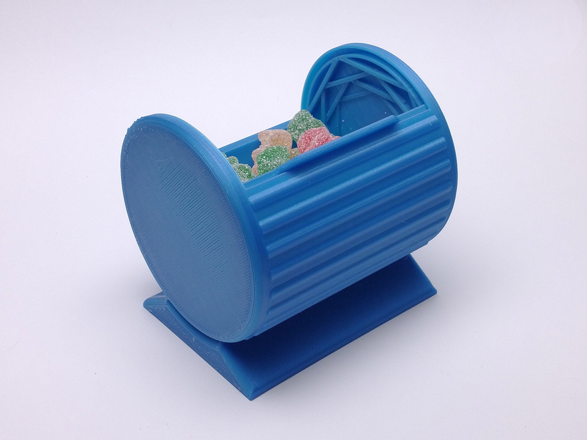 Print-in-Place Roll-Top Snack Box