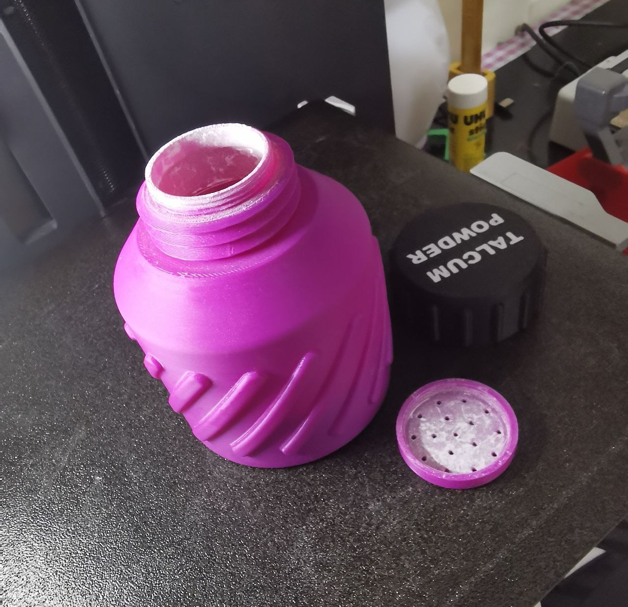 Container for Talc Powder