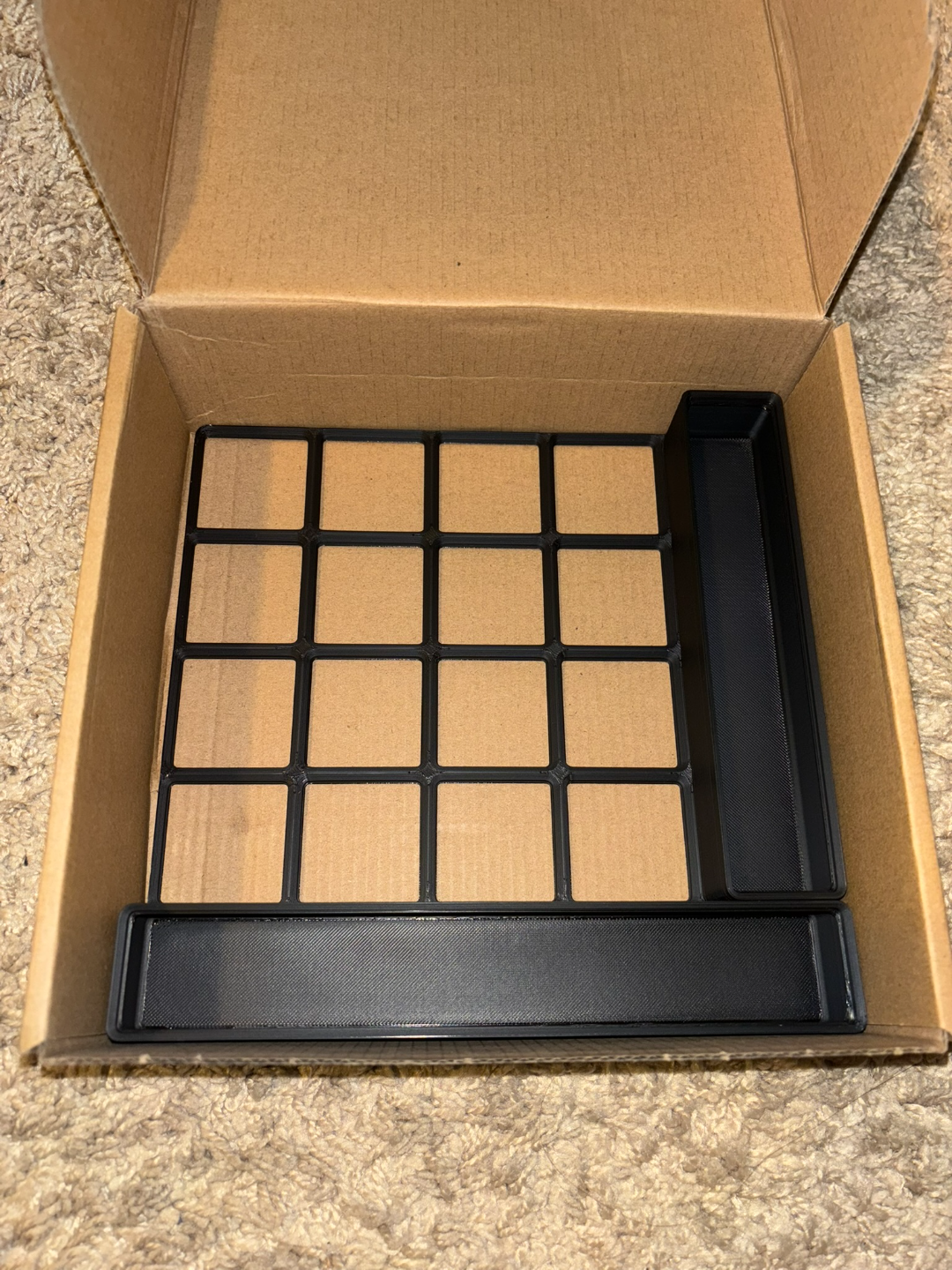 Gridfinity Grid for Bambu Labs Filament Spool Box